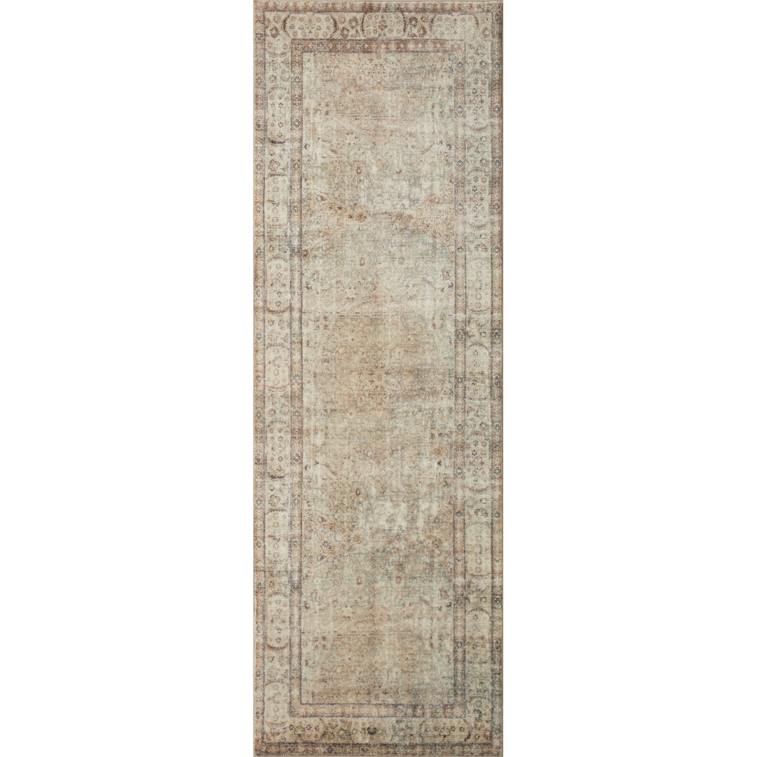 Loloi Margot Antique/Sage Area Rug feat. CloudPile
